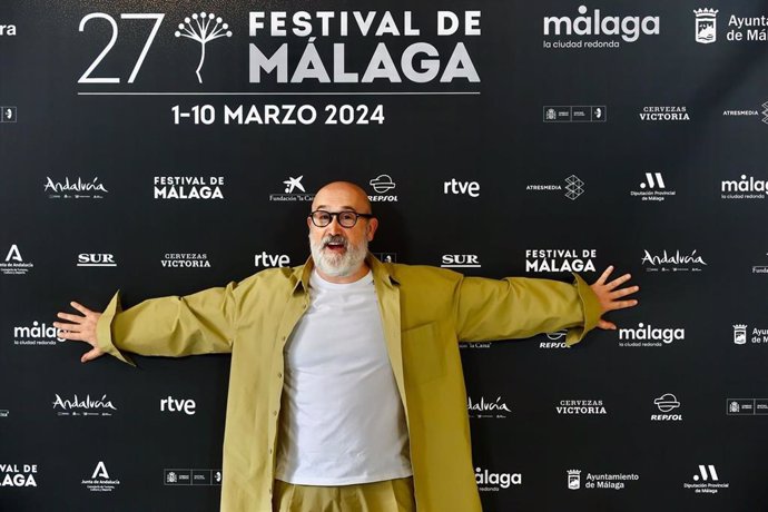 El actor Javier Cámara, premio Málaga Sur del 27 Festival de Málaga