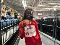 Fátima Diame: "Este bronce me hace saber que puedo estar ahí arriba"