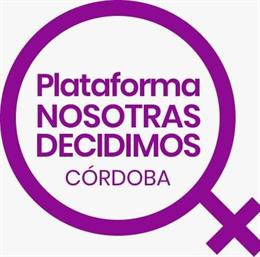 Logo de la Plataforma Nosotras Decidimos Córdoba.
