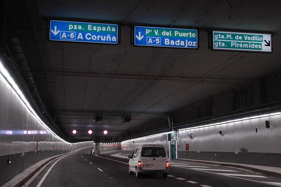 Archivo - Túnel de la M-30