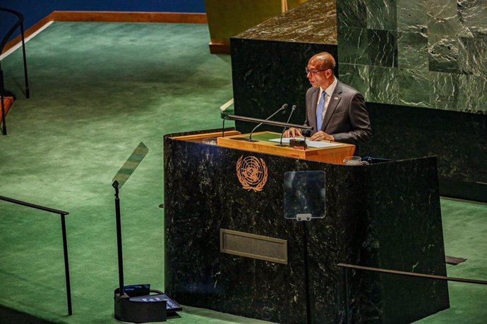 Archivo - El representante adjunto de EEUU ante la ONU, Robert Wood