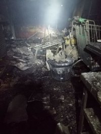 Atienden a 9 personas afectadas por inhalación de humo en el incendio de un bajo en Molina de Segura (Murcia)