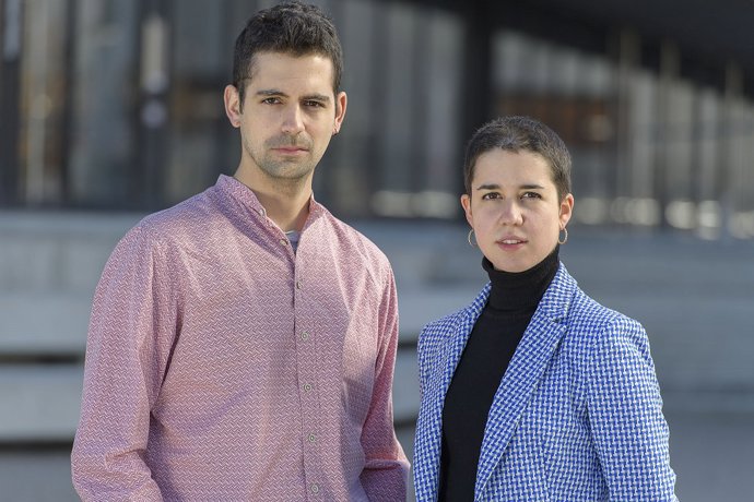 Archivo - ‘Duobitatio’, Dúo Formado Por El Violinista Antonio Viñuales Y La Pianista Rosalía Gómez Lasheras.