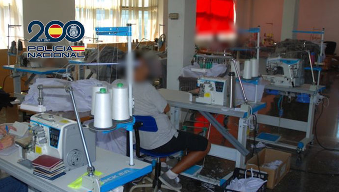 Imatge del taller desarticulat a Aldaia