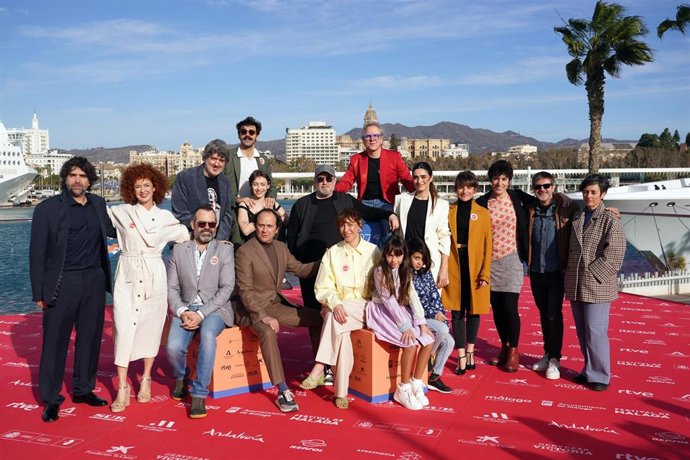 Photocall de 'La casa' en el Festival de Málaga