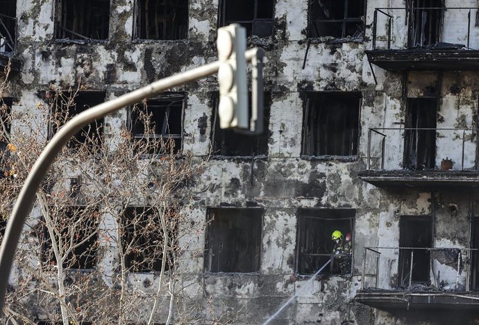 Imatge d'arxiu de la finca incendiada a Campanar