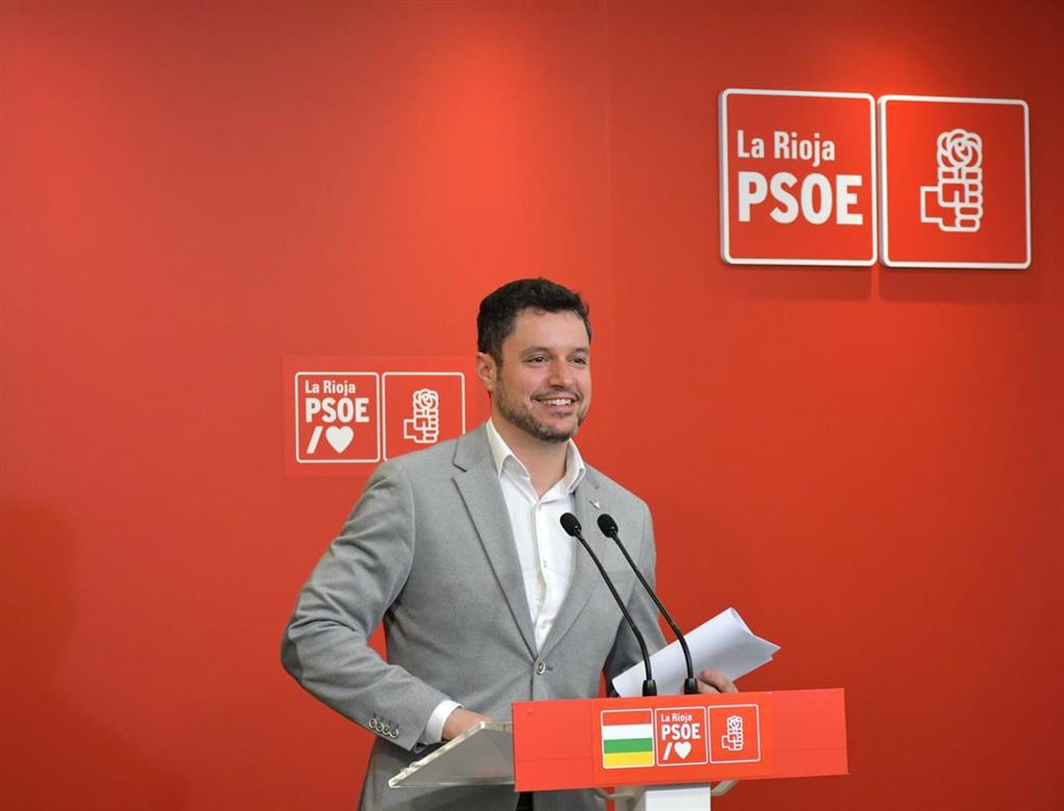 Raúl Díaz, en la rueda de prensa