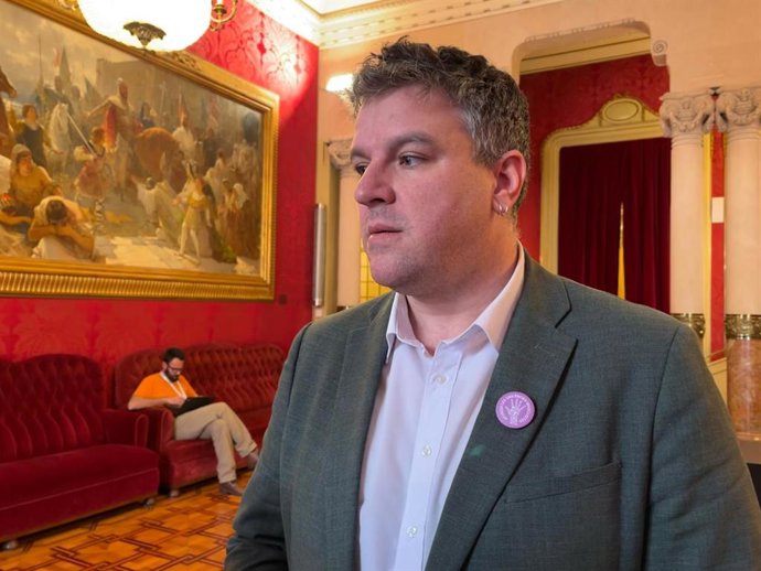 El coordinador de MÉS per Mallorca, Lluís Apesteguia.