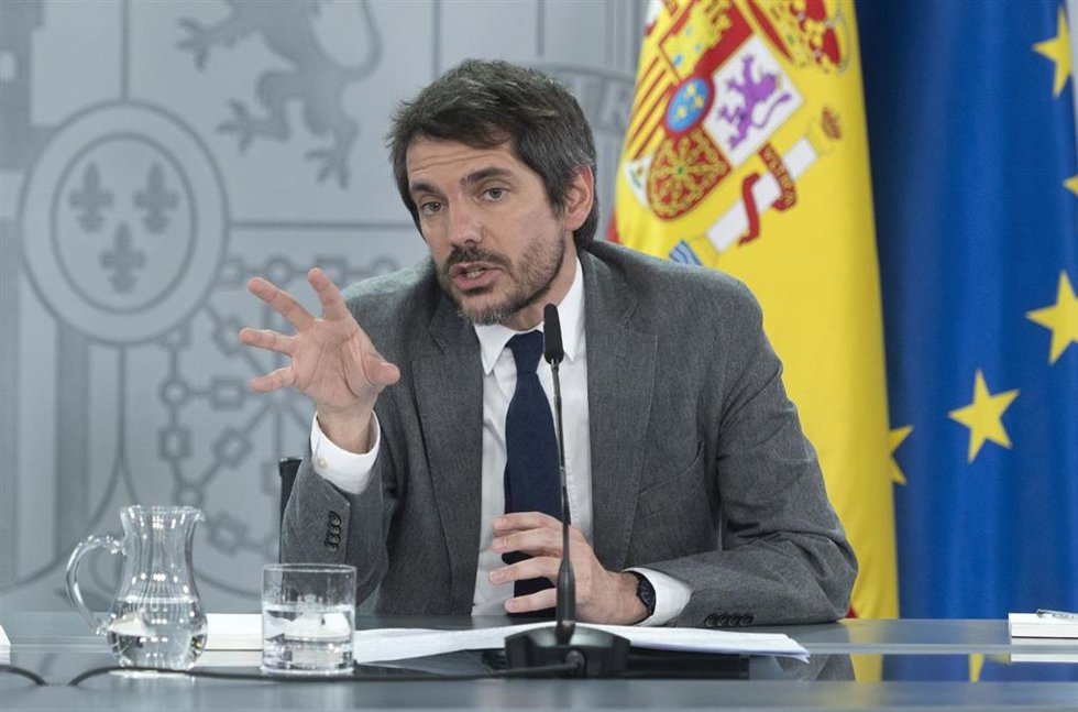 El ministro de Cultura, Ernest Urtasun