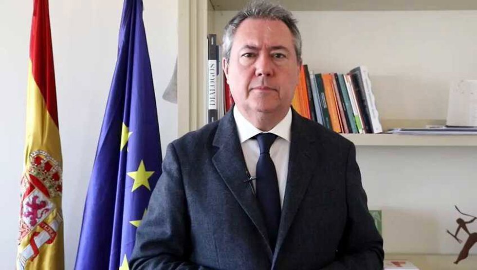 El secretario general del PSOE-A, Juan Espadas.