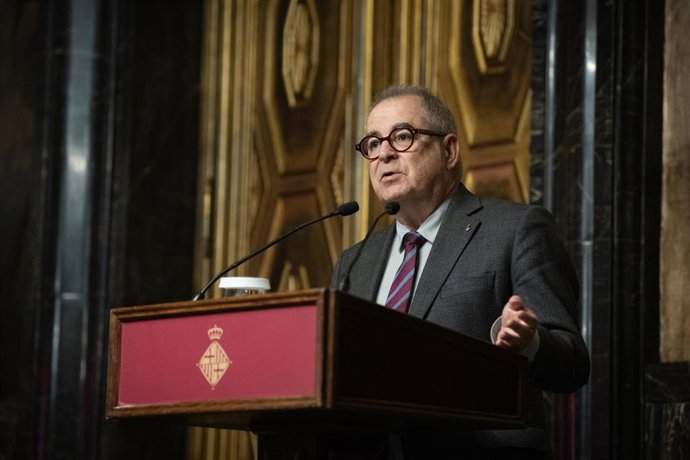 Archivo - El teniente de alcalde de Barcelona, Jordi Valls, en una imagen de archivo.