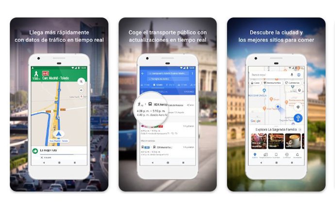 Interfaz de Google Maps