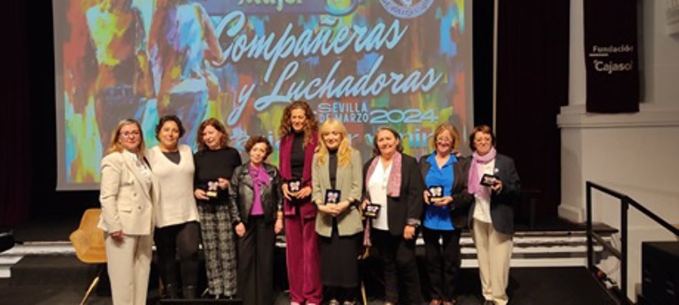 Entrega de los Premios Luchadoras 2024 de UGT Andalucía.