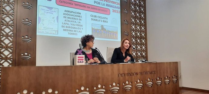 Presentación Premio por la Igualdad de la Diputación de Badajoz