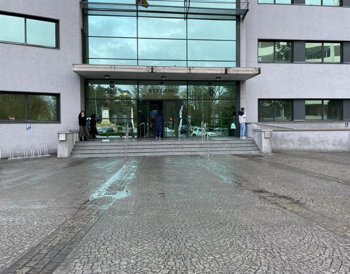 Vista del Juzgado de lo Penal número 1 de Lugo donde ha sido suspendido este martes el juicio contra un hombre acusado de abusar sexualmente de su compañera de piso. En Lugo, a 5 de marzo de 2024.