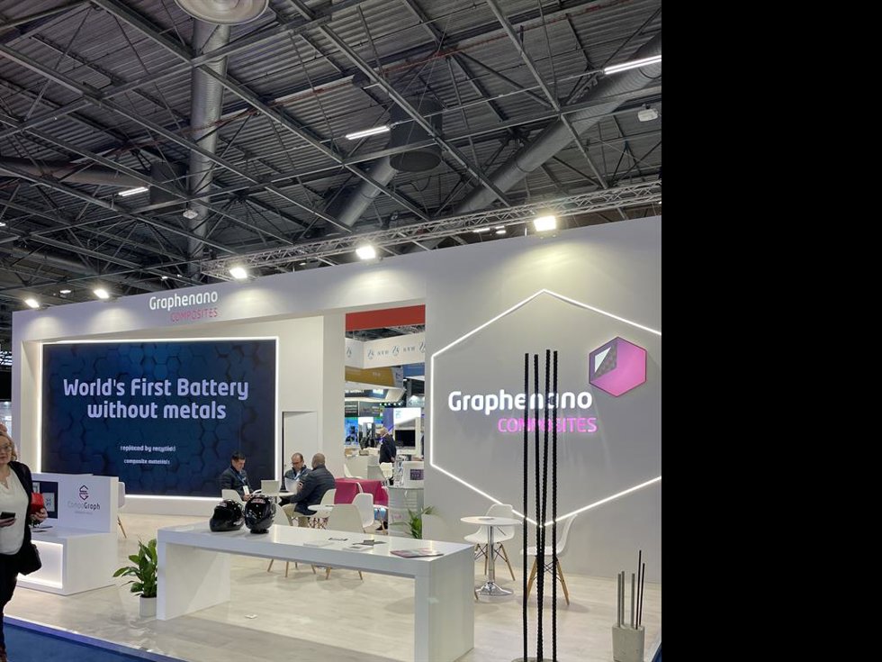 Stand de Graphenano Composites en JEC 2024