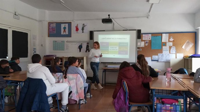 Enfermera referente escolar en el Campo de Gibraltar.