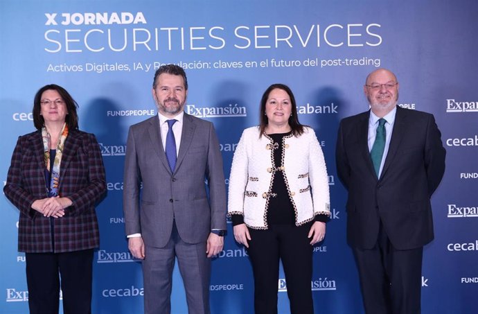 X Jornada 'Securities Services', organizada por Cecabank en Madrid el 5 de marzo de 2024.