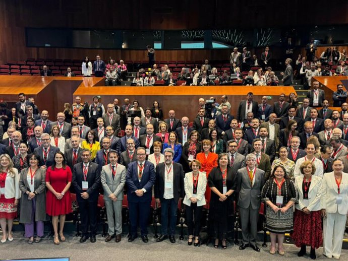Inauguración de la Cumbre de Rectoras y Rectores México España bajo el lema 'Educación superior, inclusión y diversidad'
