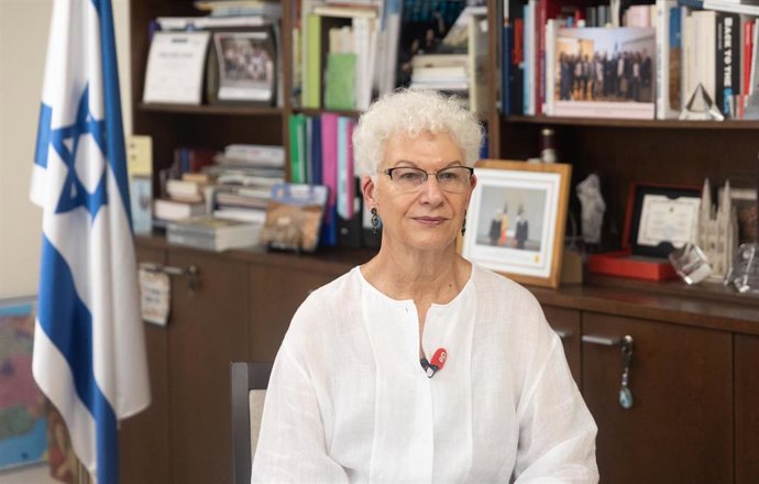 Archivo - La embajadora de Israel en España, Rodica Radian-Gordon