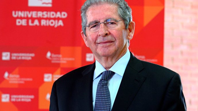 José Luis López de Silanes, nombrado presidente de Honor del Consejo Social de la Universidad de La Rioja