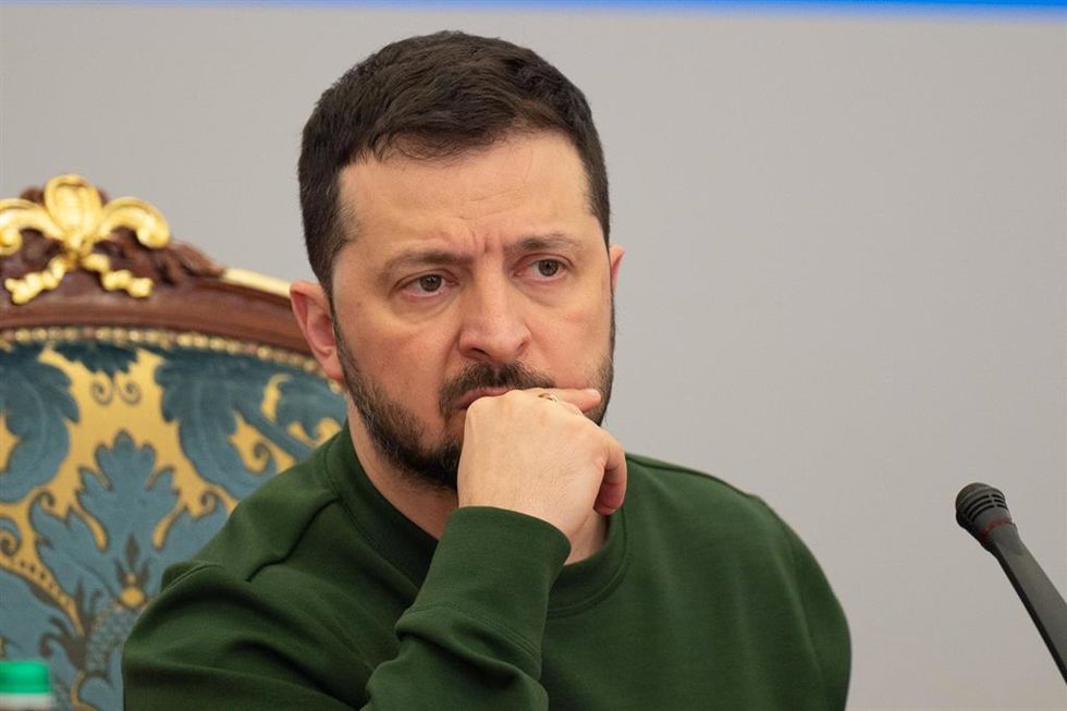 El presidente de Ucrania, Volodimir Zelenski