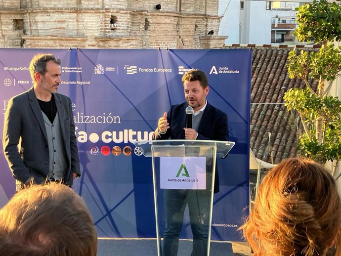 José Vélez en su intervención en Málaga