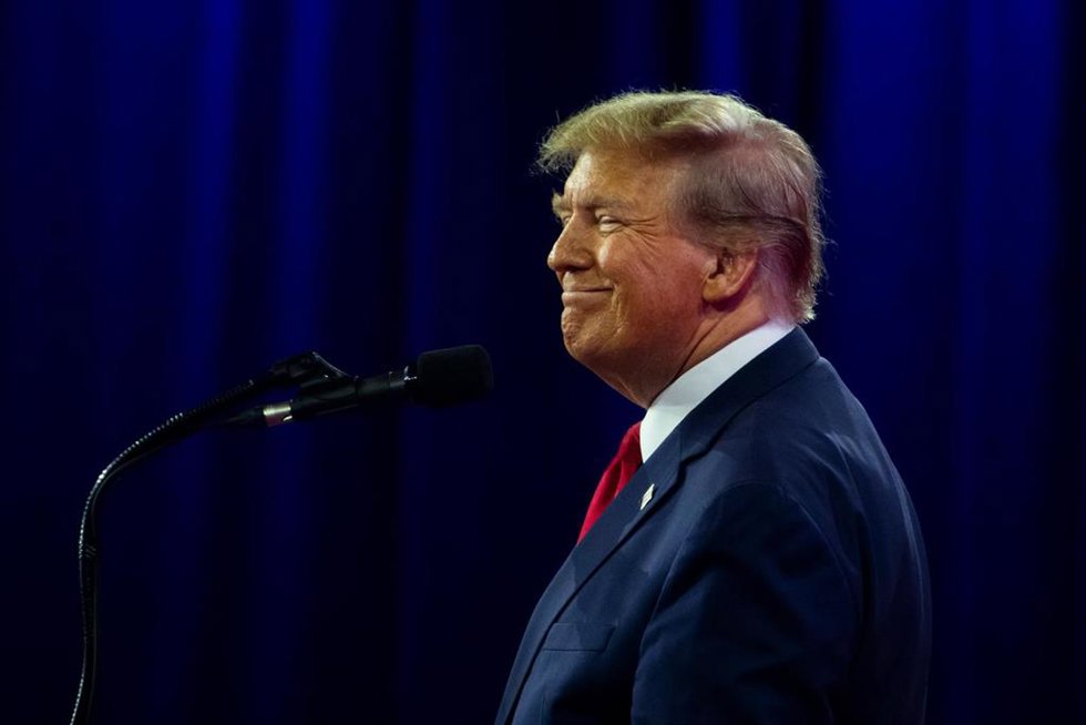 El expresidente de EEUU y candidato del Partido Republicano Donald Trump