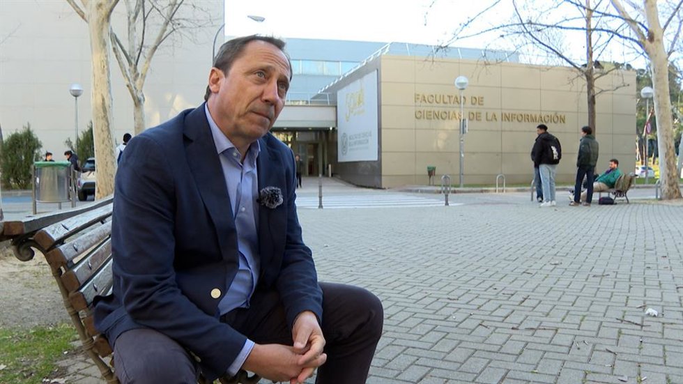 Alfonso Bauluz, presidente de Reporteros Sin Fronteras