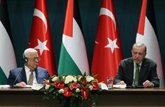 Foto: O.Próximo.-Erdogan afirma ante Abbas que Israel está cometiendo un "genocidio" con el apoyo "incondicional" de Occidente