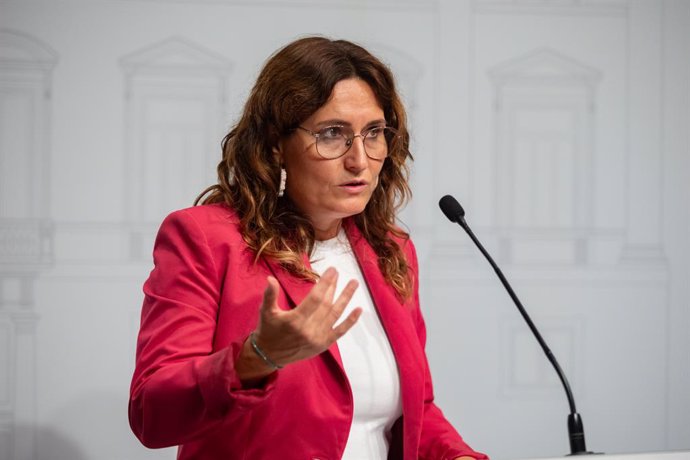 Archivo - La vicepresidenta de la Generalitat, Laura Vilagrà