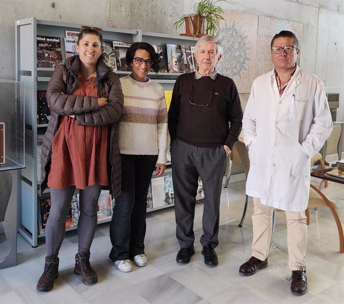 El equipo de investigación de la División de Neurociencias de la Universidad Pablo de Olavide (UPO).