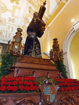 Jesús Nazareno de la Cofradía del mismo nombre de Palencia.