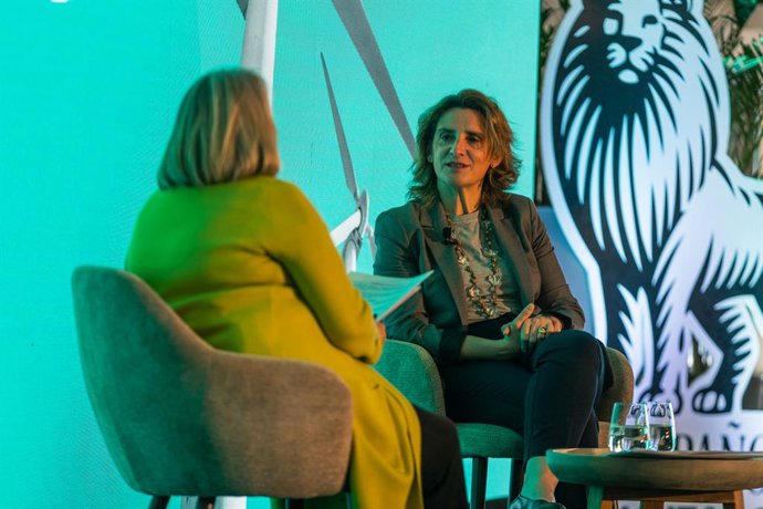 La ministra para la Transición Ecológica y el Reto Demográfico, Teresa Ribera