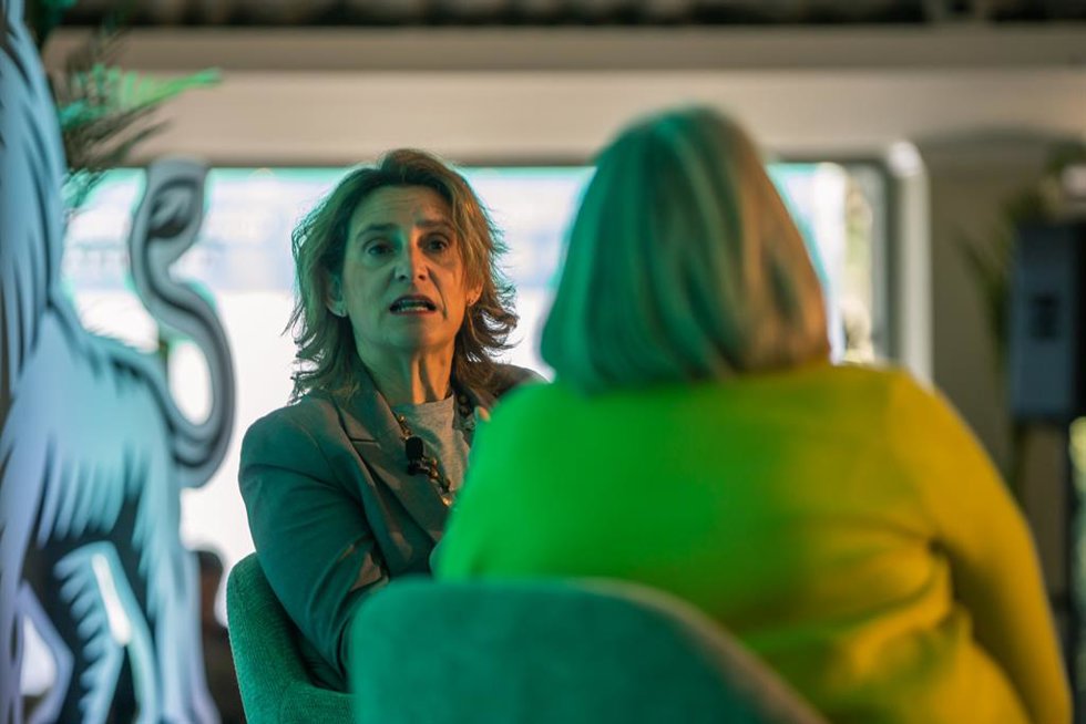 La ministra para la Transición Ecológica y el Reto Demográfico, Teresa Ribera
