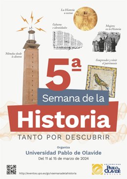 Cartel de la 5 Semana de la Historia.