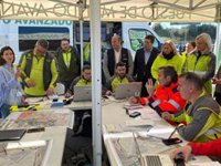 La Junta pone a prueba con un simulacro la respuesta ante un accidente aéreo en Jerez (Cádiz)