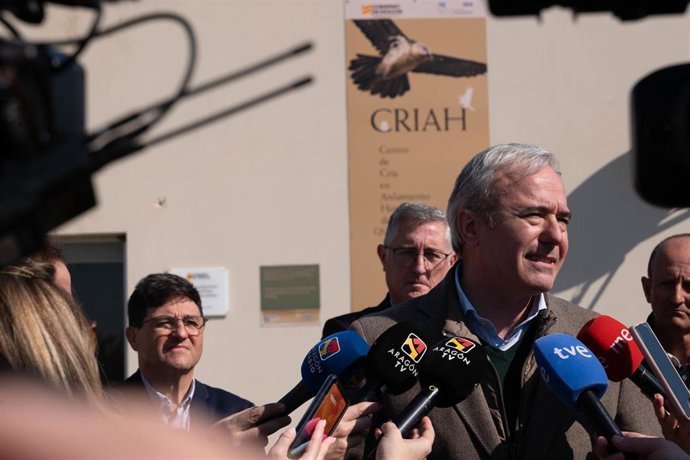 El presidente del Gobierno de Aragón, Jorge Azcón.