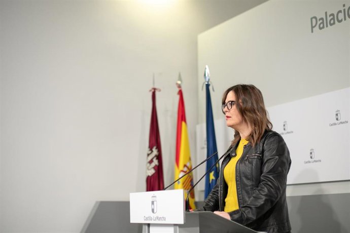 La consejera portavoz del Gobierno castellanomanchego, Esther Padilla