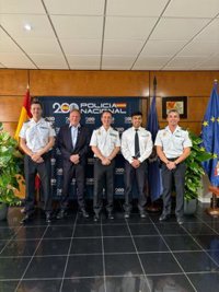 Un policía de Alemania trabaja de "manera conjunta" con la Policía Nacional en Maspalomas (Gran Canaria)