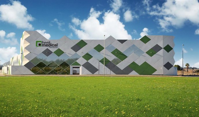 Vista exterior de la sede de la firma sevillana. Imagen de archivo.