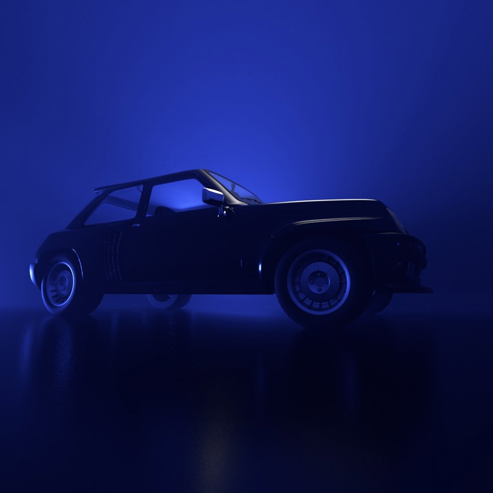 Archivo - Un Renault 5