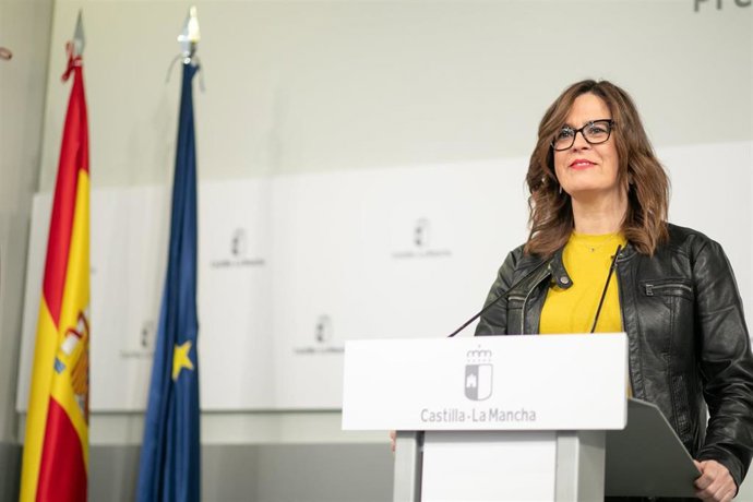 La consejera Portavoz del Gobierno de Castilla-La Mancha, Esther Padilla