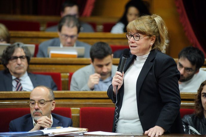 Archivo - La consellera de Cultura de la Generalitat, Natàlia Garriga