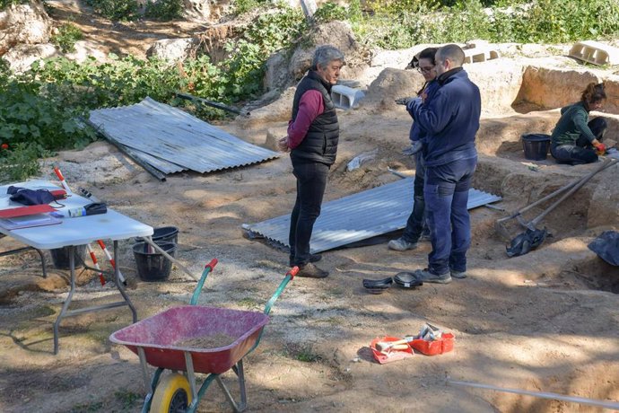 Imagen de las excavaciones del proyecto Osuna Recuerda