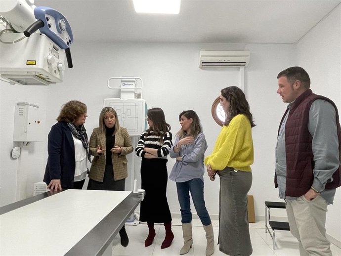 Visita al centro de salud de Huelma.