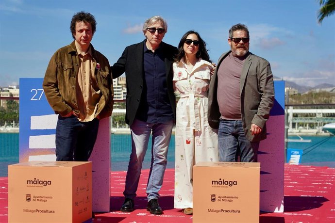 Photocall de la película de la sección oficial del Festival de Málaga 'El hombre bueno' de David Trueba