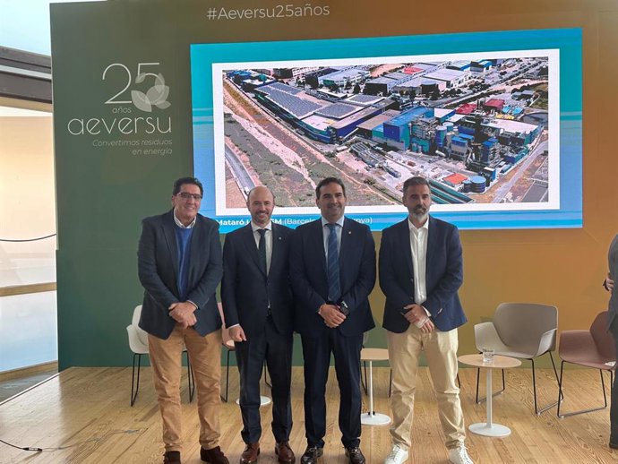 Imagen de las jornadas organizadas por la Asociación de Empresas de Valorización Energética de Residuos Urbanos (Aeversu).