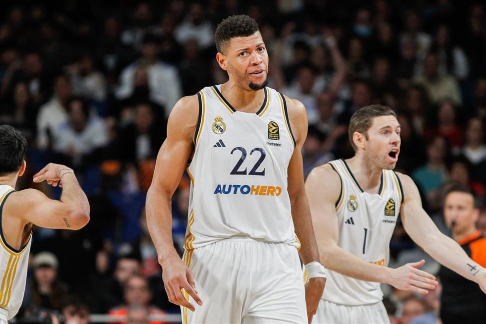 Archivo - Walter Tavares durante un partido con el Real Madrid