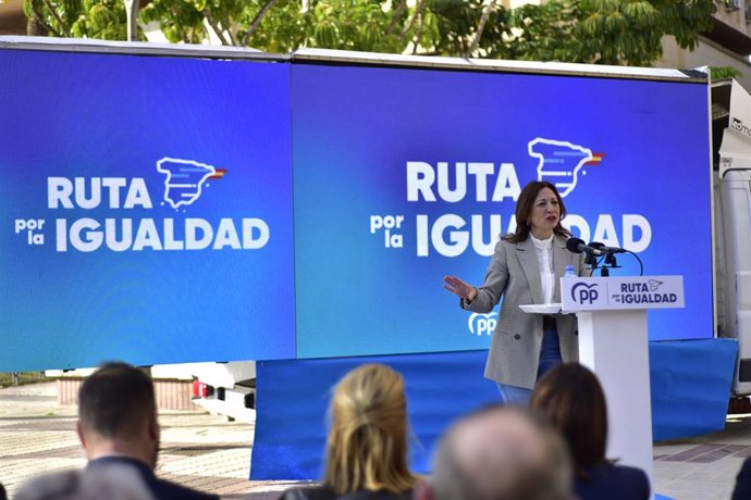 La presidenta del PP de Málaga, Patricia Navarro.